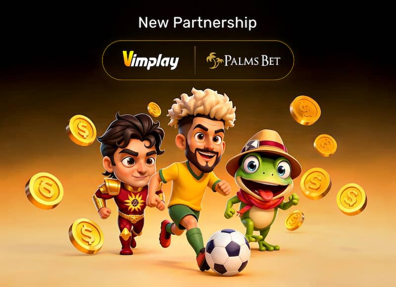 Vimplay Games partnership with Palms Bet