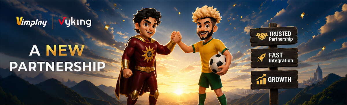 Vimplay announces partnership with Vyking game aggregation platform