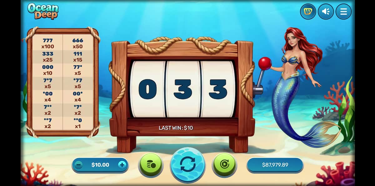 Ocean Deep gameplay screenshot 1