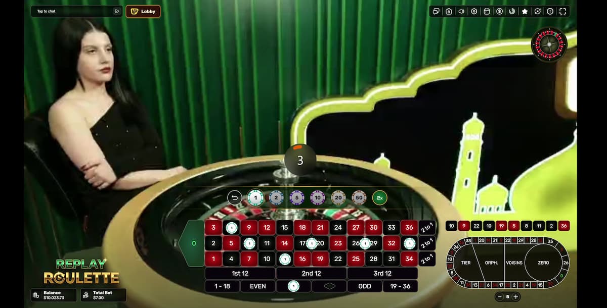 Replay Roulette gameplay screenshot 1